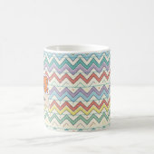 Lehrer Retro Schulmuster  Kaffeetasse (Mittel)