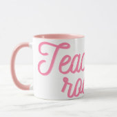 Lehrer Rock! Tasse (Links)