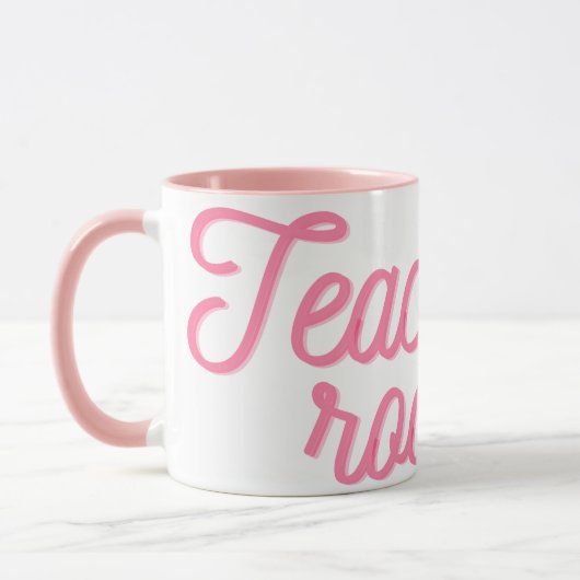 Lehrer Rock! Tasse (Links)