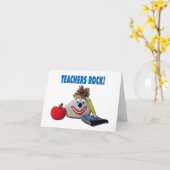 Lehrer Rock! Whitepaper Karte (Gelbe Blume)