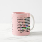 Lehrer-Ruhestand "gegangene Bonkers" Zweifarbige Tasse (VorderseiteRechts)