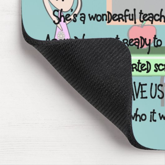 Lehrer-Ruhestand "geht nicht" Mousepad (Ecke)