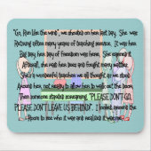 Lehrer-Ruhestand "geht nicht" Mousepad (Vorne)