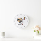 Lehrer Runde Wanduhr (Zuhause)