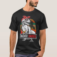 Lehrer Saurus Lustig 100 Tage Schule Dinosaurier T