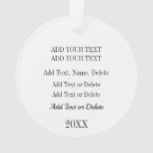 Lehrer schaffen Zauberschmuck Ornament (Rückseite)