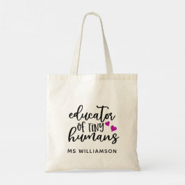 Lehrer schätzen Personalisiert Tote Bag Geschenk Tragetasche