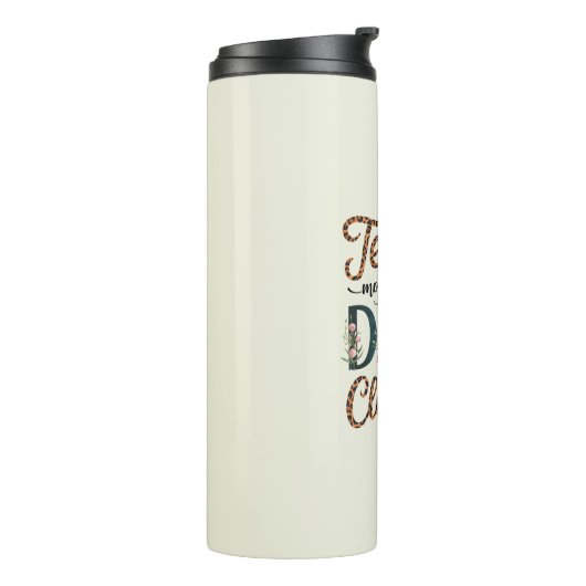 Lehrer schenkt am liebsten lustige Geschenke für R Thermosbecher (Nach links gedreht)