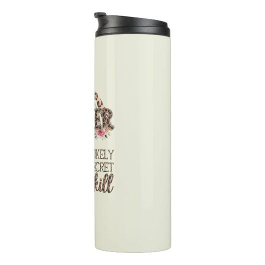 Lehrer schenkt am liebsten lustige Geschenke für R Thermosbecher (Nach rechts gedreht)