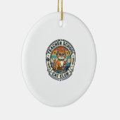 Lehrer Schulkatze Süße Kitty Design - Lehrer Sch Keramik Ornament (Rechts)