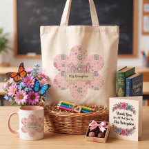 Lehrer-Schulpattern in rosa Buchstaben 