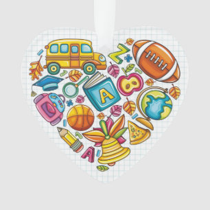 Lehrer / Schulpersonal - Danke, Ornament