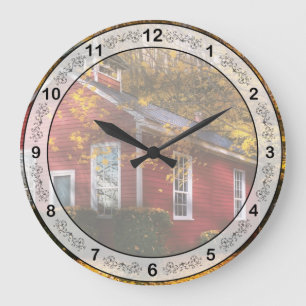 Lehrer - Schultage Große Wanduhr
