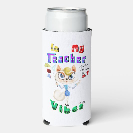 Lehrer Selters Dosenkühler (Seltzer Vorderseite)
