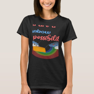 Lehrer Sie sind ein Regenbogen der Möglichkeiten T-Shirt
