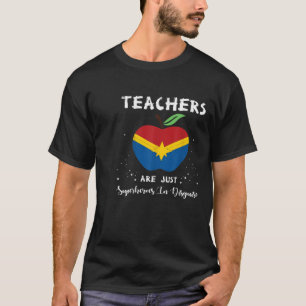 Lehrer sind einfach Superhelden in verschleierter T-Shirt