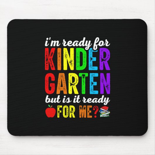 Lehrer sind für den Kindergarten bereit Mousepad (Vorne)