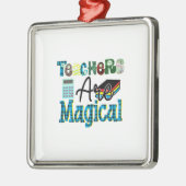 Lehrer sind magisch ornament aus metall (Links)