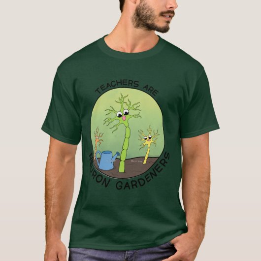 Lehrer sind Neuron-Gärtner vintage T-Shirt (Vorderseite)