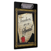 Lehrer sind so besonders klemmbrett (Rechts)