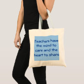 Lehrer-Sinnes-/Herz-Tasche Tragetasche (Vorderseite (Produkt))