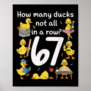 Lehrer Six Seven Meme 67 Lustiger Lehrer Duck In A Poster