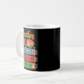 Lehrer Sommer-Neuladung Erforderlich Urlaub Batter Kaffeetasse (Vorderseite Links)