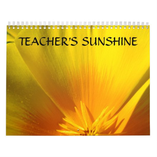 LEHRER SONNENSCHIRM Kalender Geschenk Blumengärten (Titelbild)