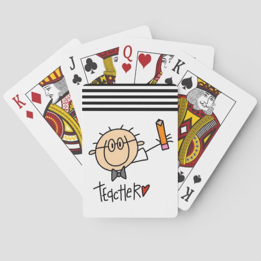 Lehrer Spielkarten (Rückseite)