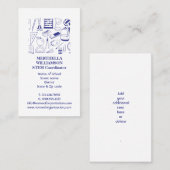 LEHRER | STEM | Foto-Visitenkarte Visitenkarte (Vorne/Hinten)