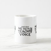 Lehrer-Stimmen-Tasse Kaffeetasse (Mittel)