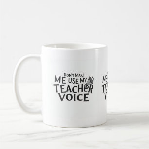Lehrer-Stimmen-Tasse Kaffeetasse