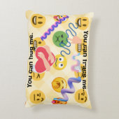 Lehrer Student Calm Down Corner Spurensuche getrof Dekokissen (Rückseite(Vertikal))