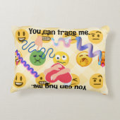 Lehrer Student Calm Down Corner Spurensuche getrof Dekokissen (Rückseite)