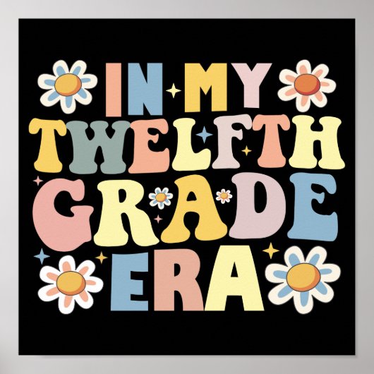 Lehrer Studierende in meiner zwölften Klasse Poster (Vorne)