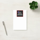 Lehrer-Super-Power Post-it Klebezettel (Büro)