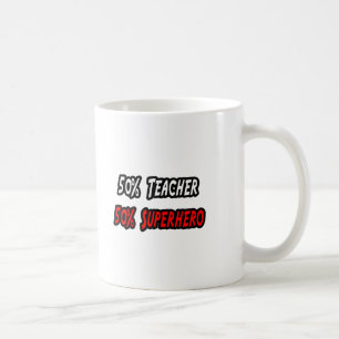 Lehrer/Superheld Kaffeetasse
