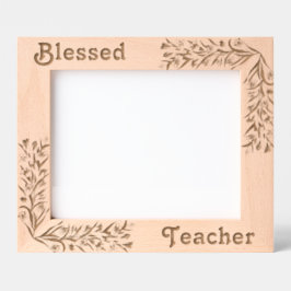 Lehrer Superhelden gesegnete Bilderrahmen für Lehr Geätzte Rahmen