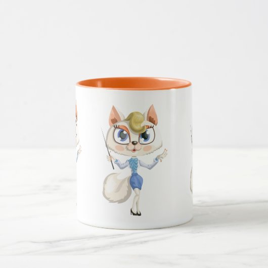 Lehrer Superhelden Hübsche Combo-Tasse Tasse (Zentrum)