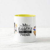 Lehrer Superhelden Meine Schüler sind der Grund Tasse (Zentrum)