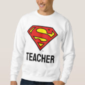 Lehrer Superman S-Shield | Superman-Logo Sweatshirt (Vorderseite)