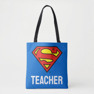 Lehrer Superman S-Shield Superman-Logo Tasche