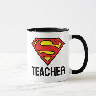 Lehrer Superman S-Shield   Superman-Logo Tasse