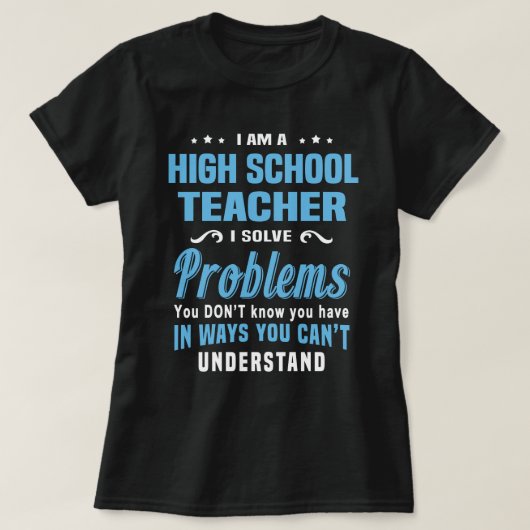 Lehrer T-Shirt (Design vorne)