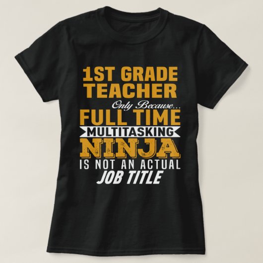 Lehrer T-Shirt (Design vorne)