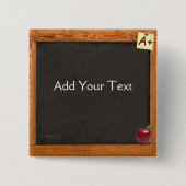 Lehrer-Tafel Button (Vorderseite)