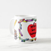 Lehrer-Tasse Kaffeetasse (Vorderseite Links)
