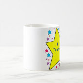 Lehrer-Tasse mit hellen Sternen Kaffeetasse (Mittel)