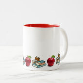 LEHRER-Tasse Zweifarbige Tasse (VorderseiteRechts)