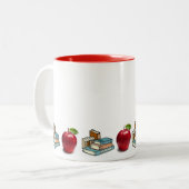 LEHRER-Tasse Zweifarbige Tasse (Vorderseite Links)